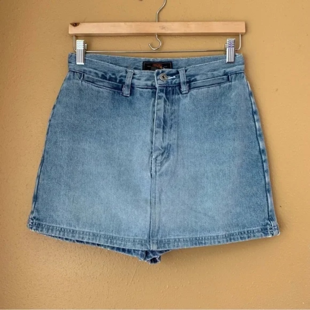 Vintage Route 66 Denim Skort